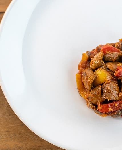 MUSHROOM & PEPPERS CURRY | SPICY RECIPE