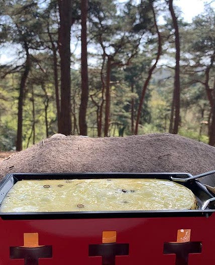 Campfire Raclette