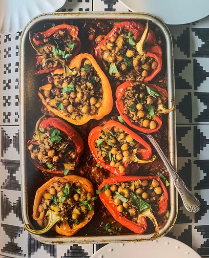 Lebanese quinoa peppers
