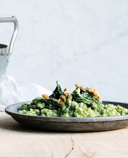 Kale Pesto Risotto