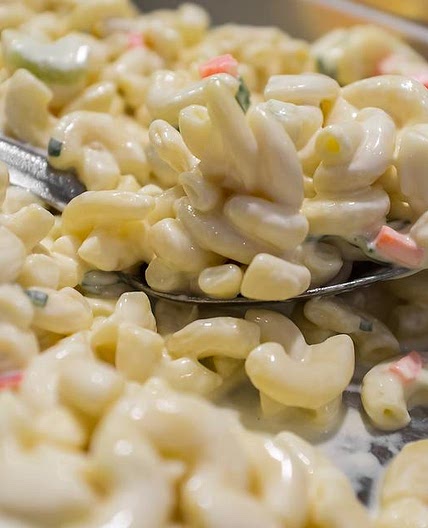 Creamy Sweet Hawaiian Macaroni Salad