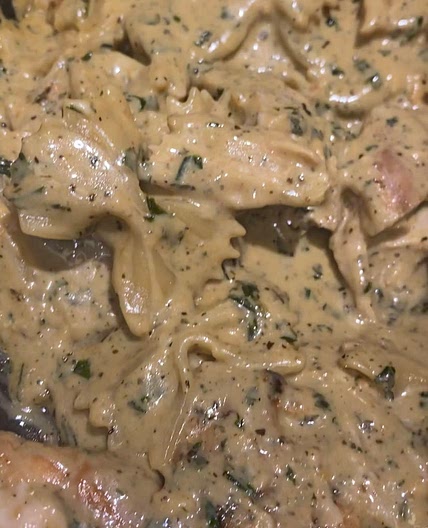 Basil Chicken Pasta