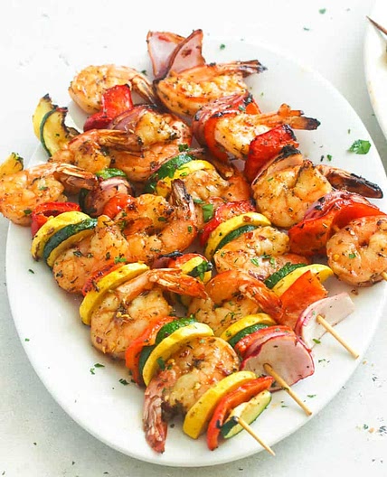 Grilled Shrimp Kabobs