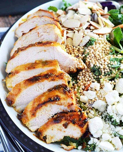 Grilled Maple Mustard Chicken