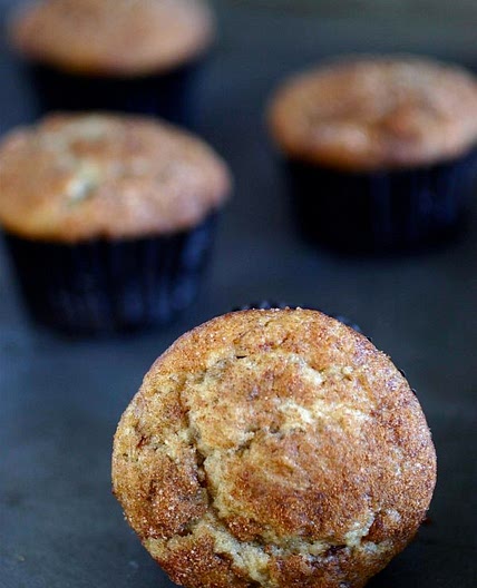 Cinnamon Swirl Banana Muffins - Deliciously Declassified