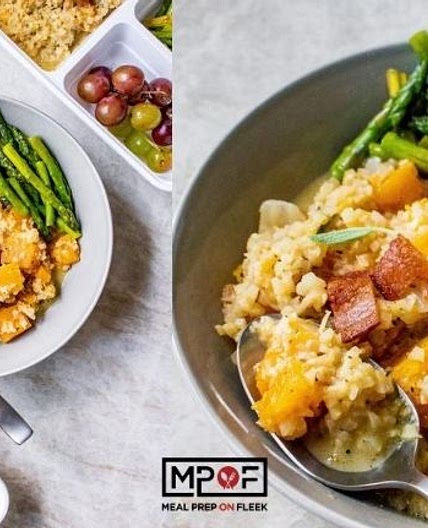 Instant Pot Paleo Butternut Squash Risotto | Meal Prep on Fleek™