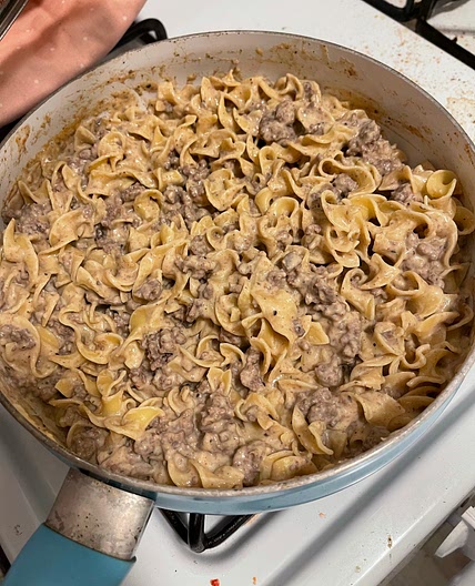 Beef Stroganoff Under 30 minutes