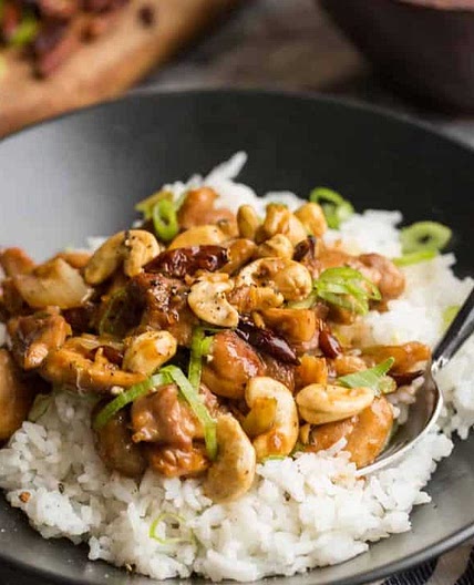 Spicy Cashew Chicken