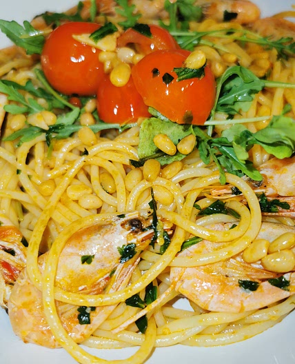 Prawn Spaghetti