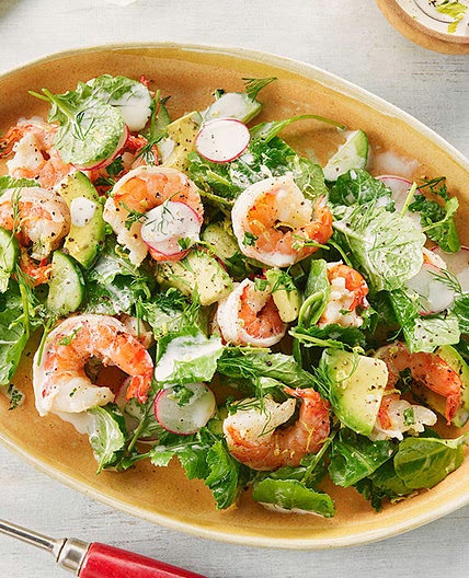 Shrimp and Avocado Salad