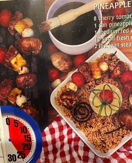 Pineapple Beef Kabobs 