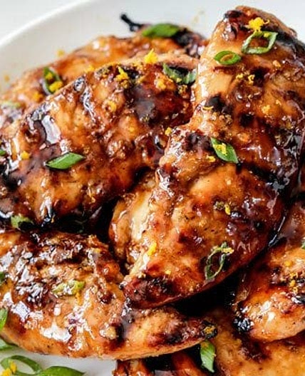 Honey Sriracha Orange Chicken