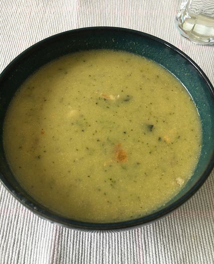 Stilton and Broccoli Soup