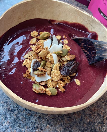 Cherry & Banana Smoothie Bowl