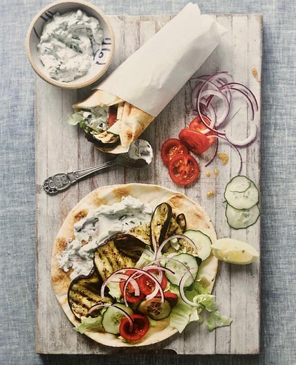 Eggplant Gyros