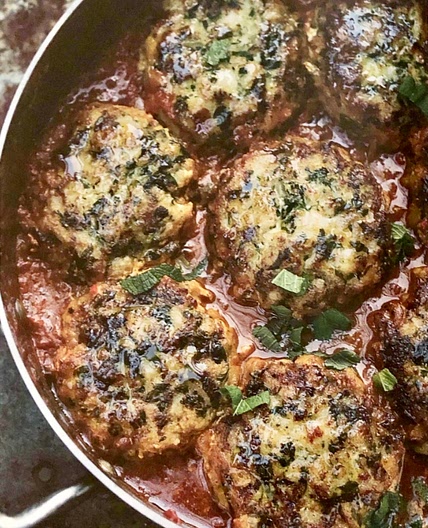 Cod Cakes in Tomato Sauce