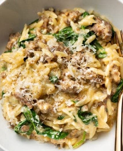 Italian Sausage Orzo