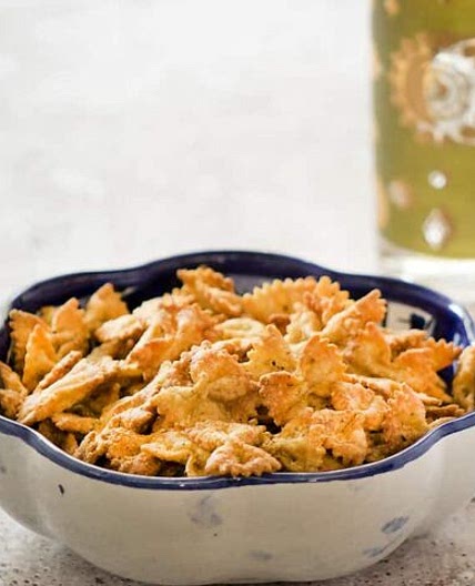 Air Fryer Bow Tie Pasta Chips
