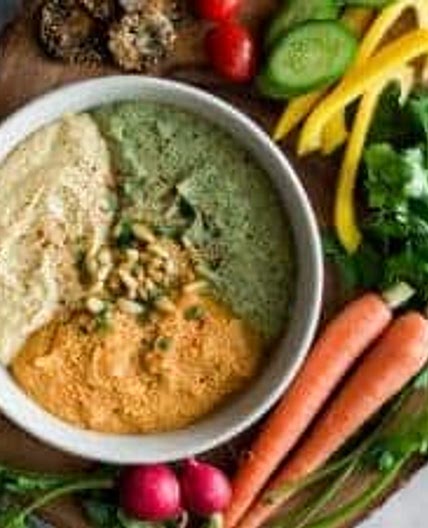 Roasted Garlic Hummus