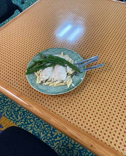 Easy chicken Alfredo 