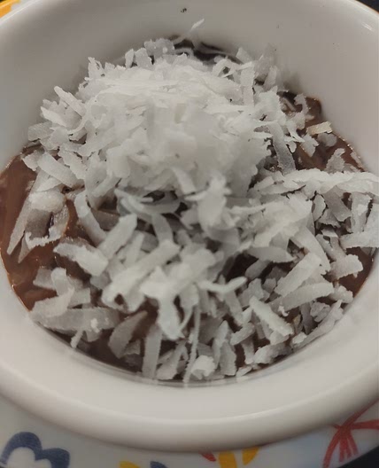 Healthy Almond milk Chocolate pudding (dairy free, egg free, grain free)