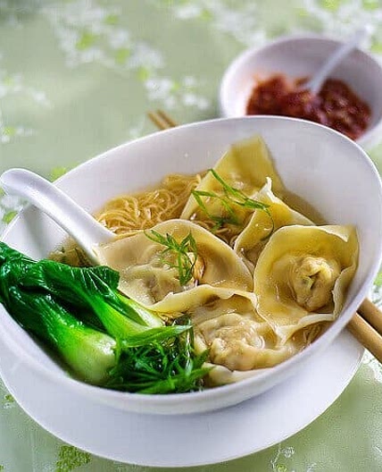 Wonton Noodle Soup • Steamy Kitchen Recipes Giveaways