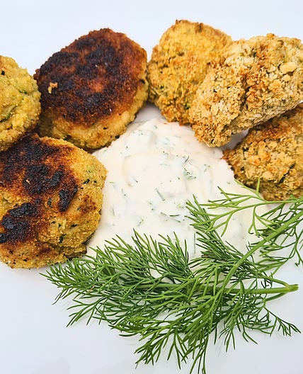 Courgette & Walnut Frittas