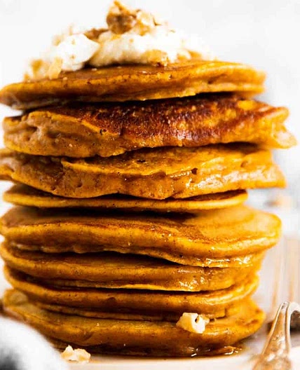 Fluffy Pumpkin Pancakes