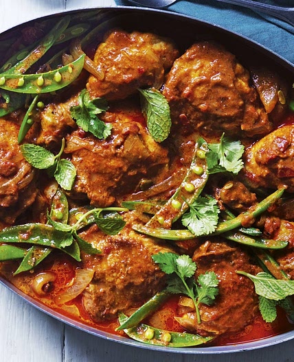 Chicken curry tray bake recipe