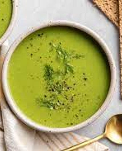 Cream of Green Pea Soup