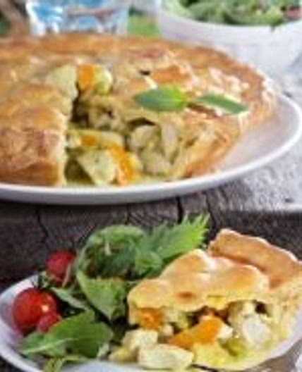 Curry Chicken Pie Recipe