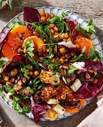My Big Fat Halloumi Salad