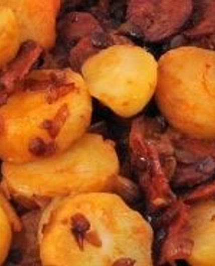 HOW TO COOK POTATOES WITH EASY CHORIZO