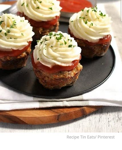 Meatloaf cupcakes