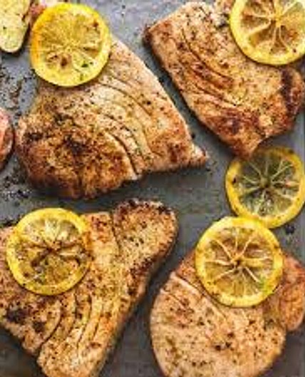 Baked tuna