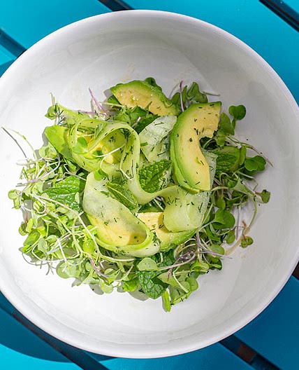Cooling Cucumber-Avocado Salad Recipe for Summertime