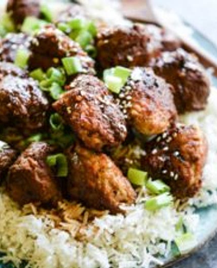 Slow Cooker Turkey Teriyaki Meatballs