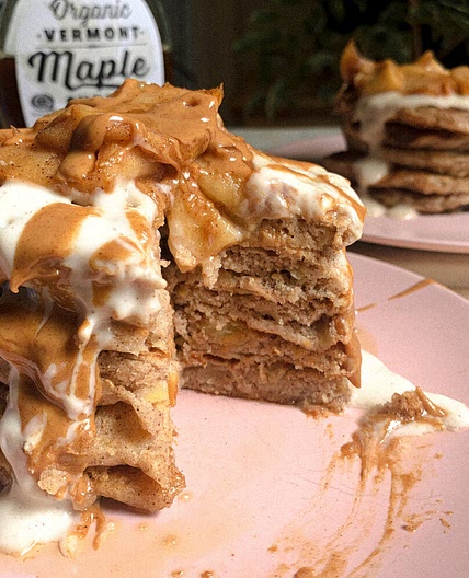 Apple Fritter Pancakes