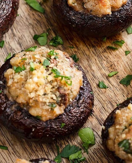 stuffed mushrooms