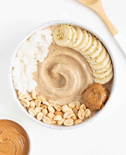 cookie butter smoothie bowl