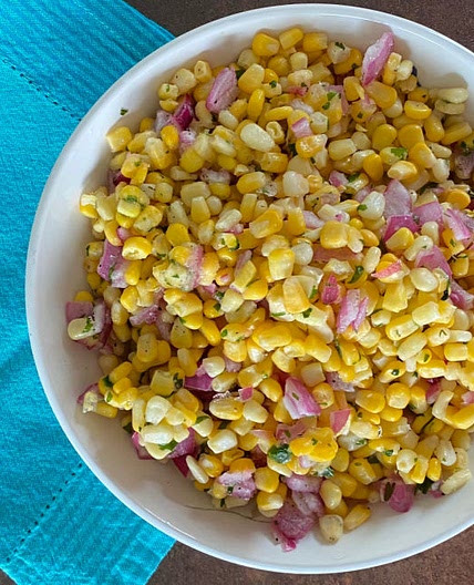 (FREEZER MEAL) Cilantro Corn