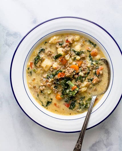 Low Carb Instant Pot Zuppa Toscana Soup