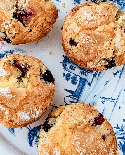 Blueberry marsh blueberry muffins