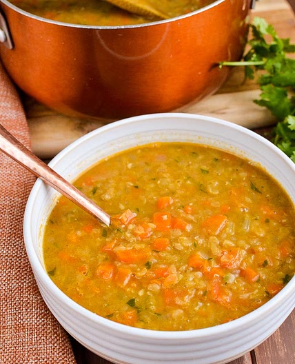 Syn Free Spicy Carrot and Lentil Soup