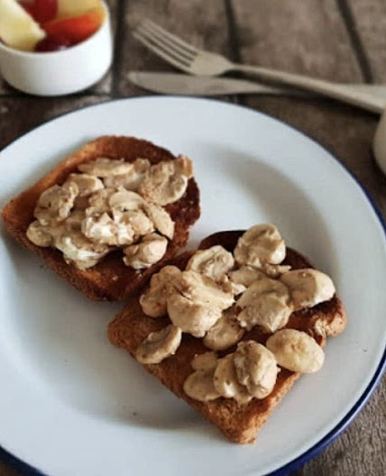 Creamy Mushrooms on Toast