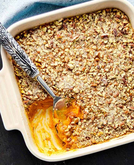 Healthy Sweet Potato Casserole
