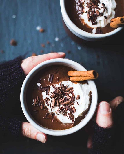 Vegan Champurrado {Mexican Hot Chocolate Atole}