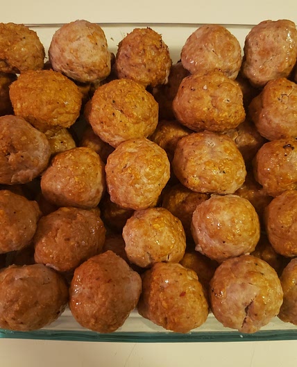 Baked Turkey Meatballs