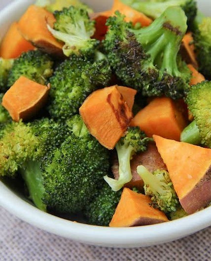 Sweet Potato & Broccoli Puree (Baby Food)
