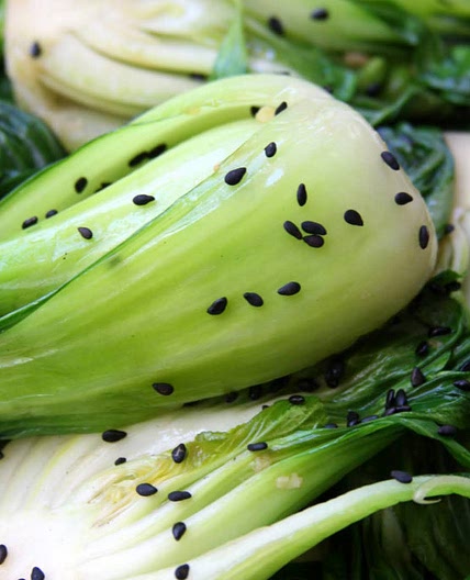 Simple Sesame Bok Choy